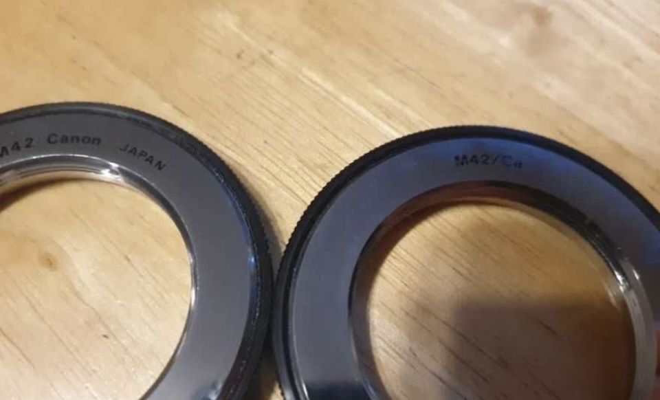NOWY CANON M42 Adapter Fotograficzny