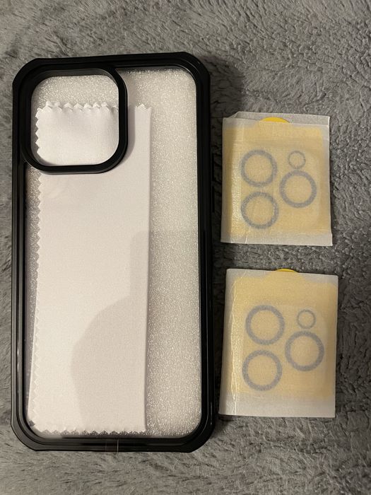 Etui case iphone 14 pro max szkiełka ściereczka szkło NOWE