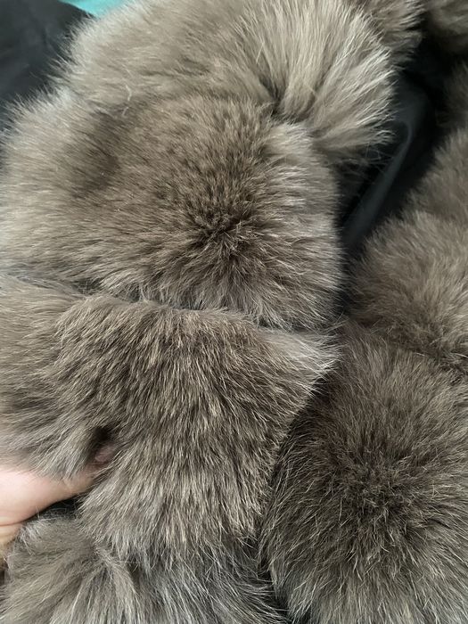 Kurtka bomber viral futro naturalne