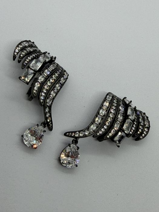 Kolczyki nausznice Vienna sygn Swarovski