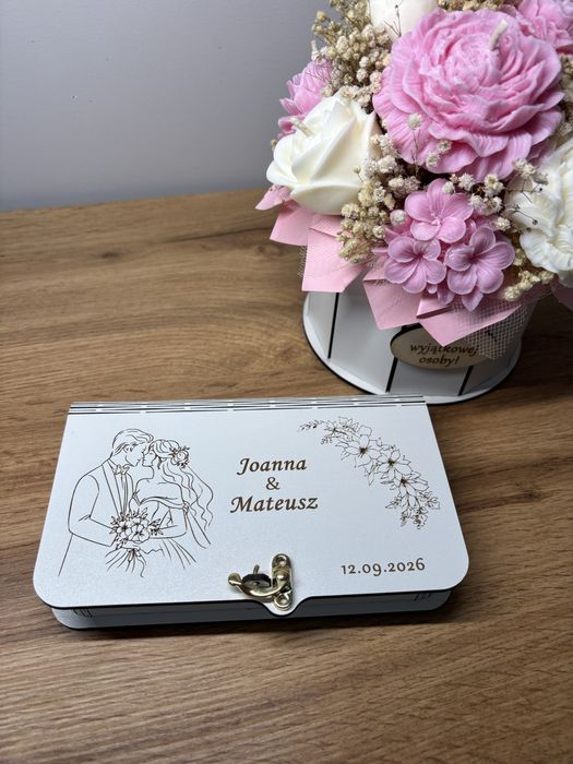 Pudełko na pieniądze na różne okazje/ personalizacja gratis!