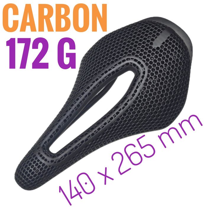 Carbon! GOLDIX 140 mm siodełko carbonowe gravel szosowe siodło