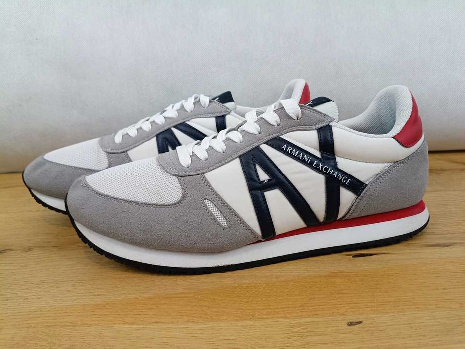 Buty męskie sportowe, Armani Exchange, rozmiar 43