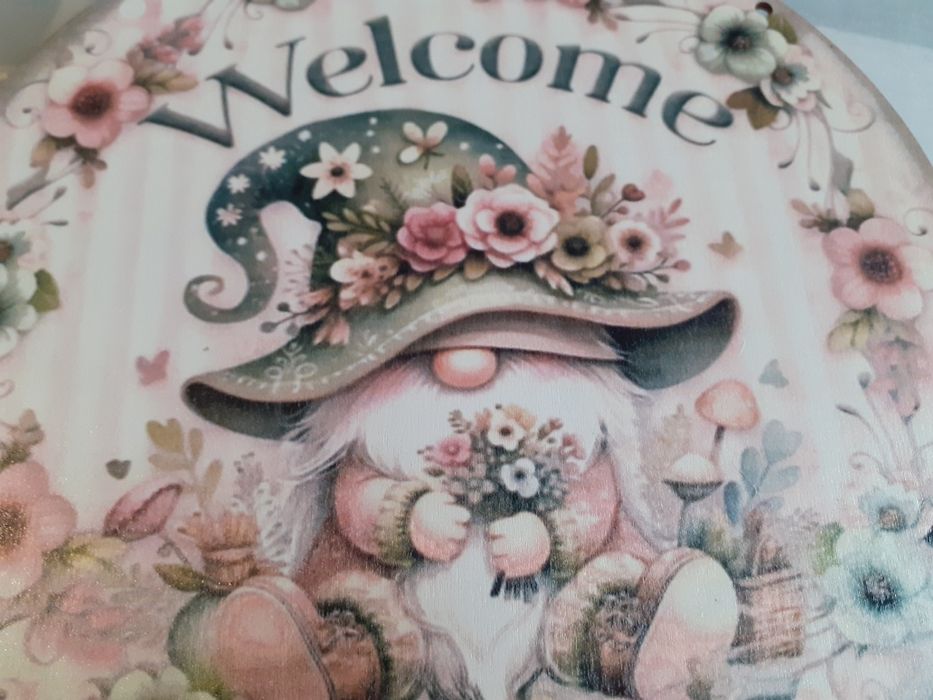 Wiosenna zawieszka na drzwi