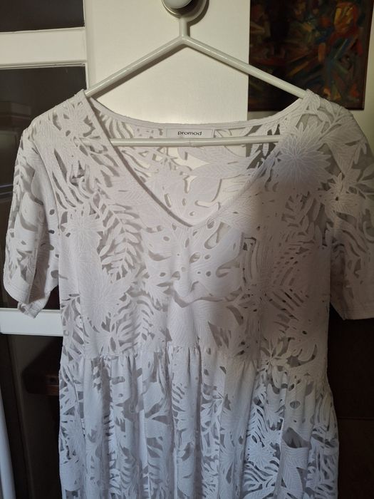 Vestido branco Promod