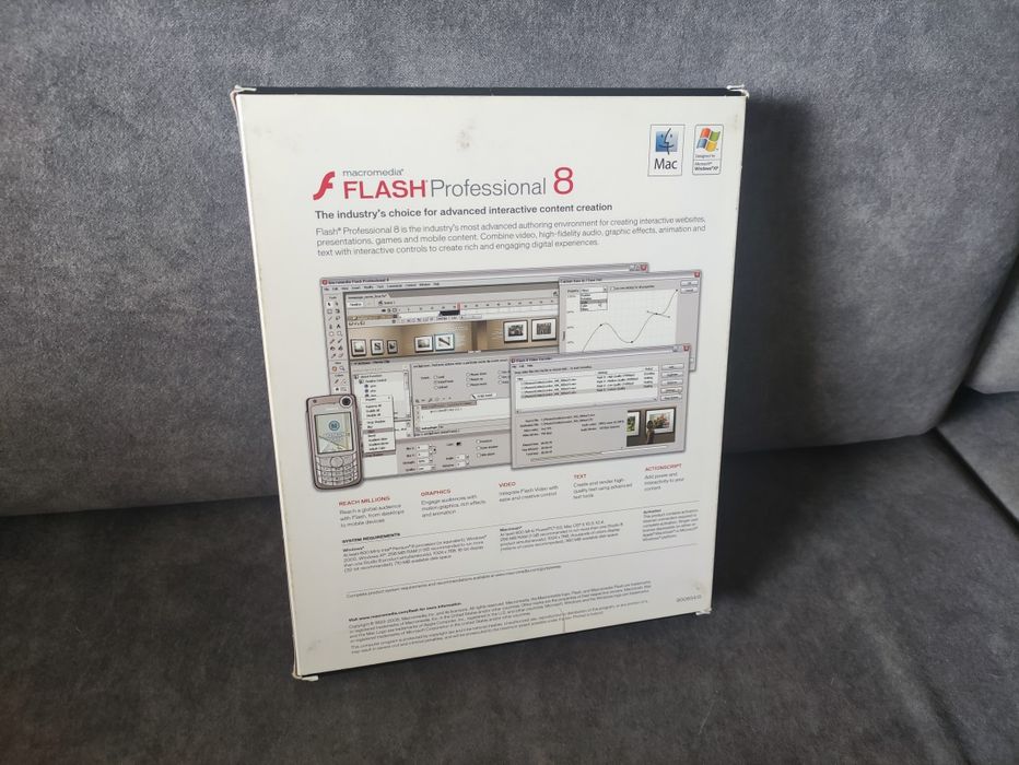 Macromedia Flash 8 Proffesional EN Box