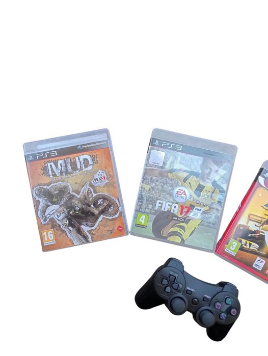 Pack PlayStation 3 Fat + 3 Comandos + 8 Jogos
