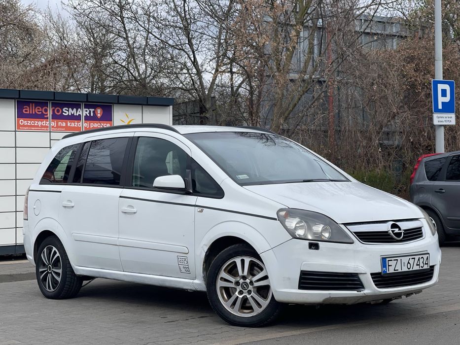 Opel Zafira 1.9D // Przestronny // Rodzinny // Dostawa pod dom