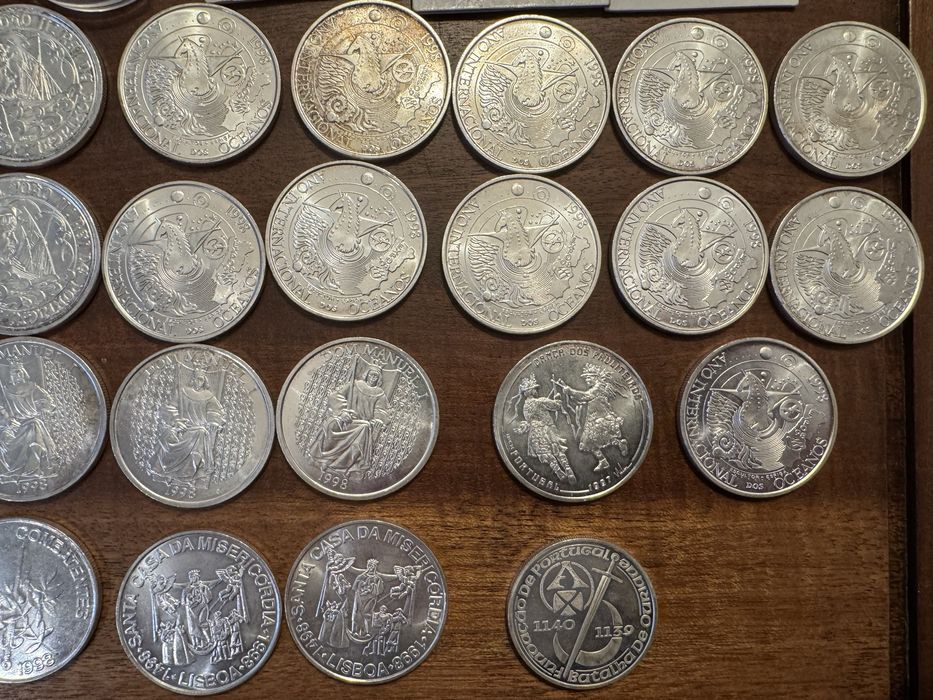 Coleção de Moedas de Prata