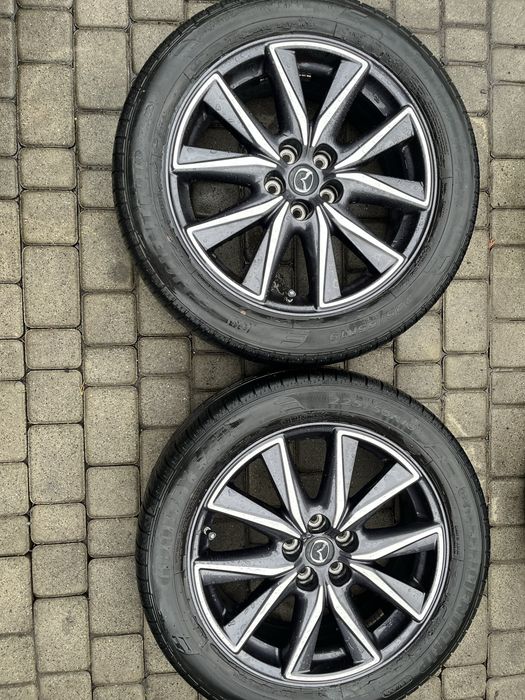 Alufelgi 5x114,3 19 cali Mazda Cx-5 Cx-7 Cx-9 opony 225/55/19