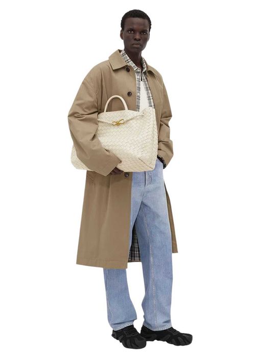 Сумка Bottega Veneta Large Andiamo Sea Salt