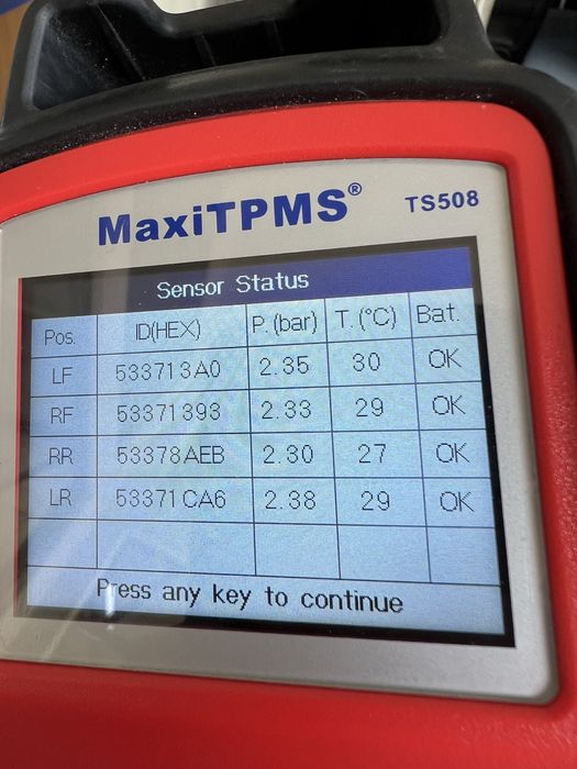 Датчики тиску в шинах (TPMS) Kia, Hyundai, Genesis, Nissan, Mitsubishi