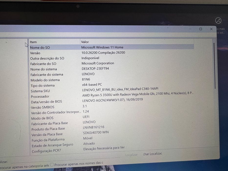 Lenovo Laptop (ideapad) - C340-14API,Type 81N6