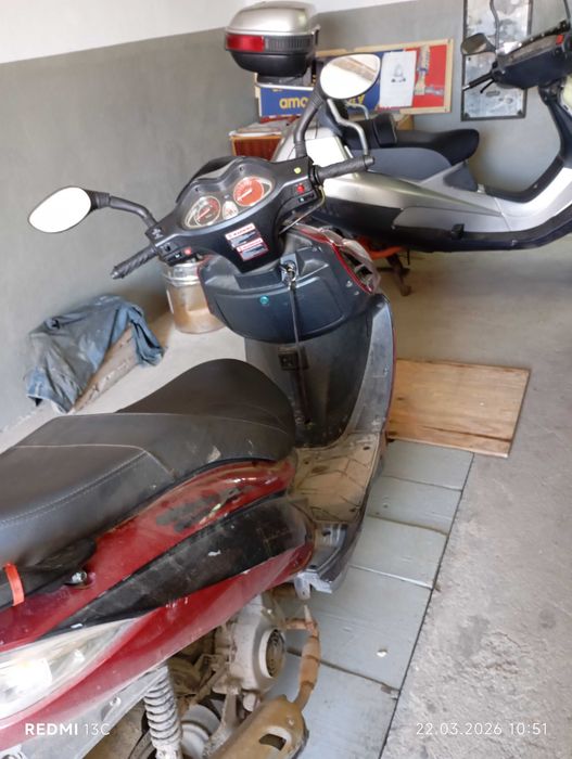 Skuter junak 607   zamiana