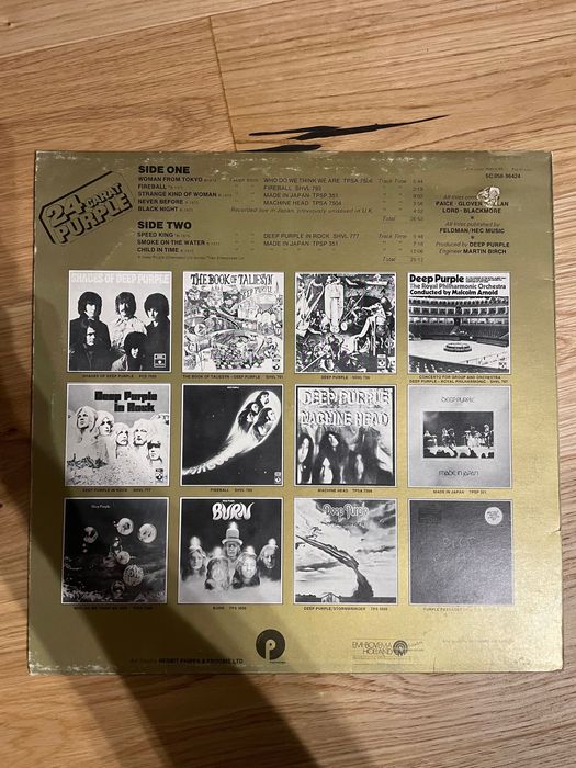 Deep Purple 24 Carat Purple vinyl!!!