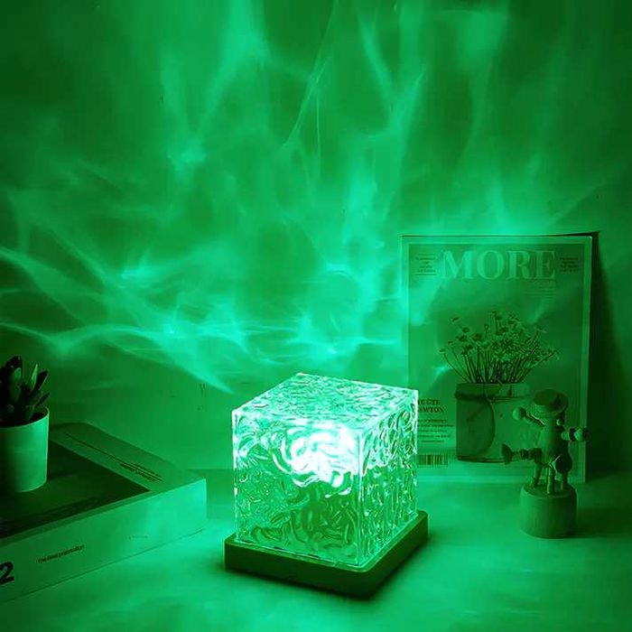 Нічний куб проектор з ефектом зоряного неба,з пультом керування