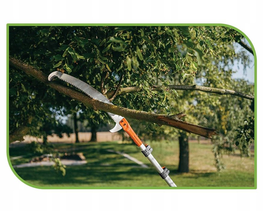 Teleskopowa Piła z hakiem na wysięgniku 5,5m Ostra z pokrowcem