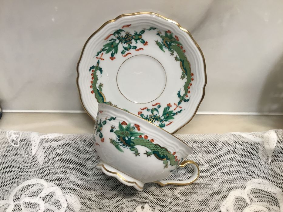 Chávena de chá porcelana Bavaria alemã