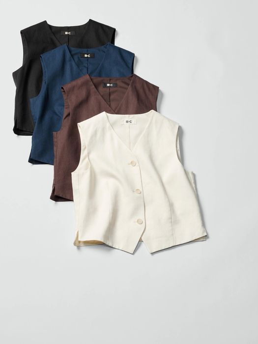 Жилет Uniqlo. Льон