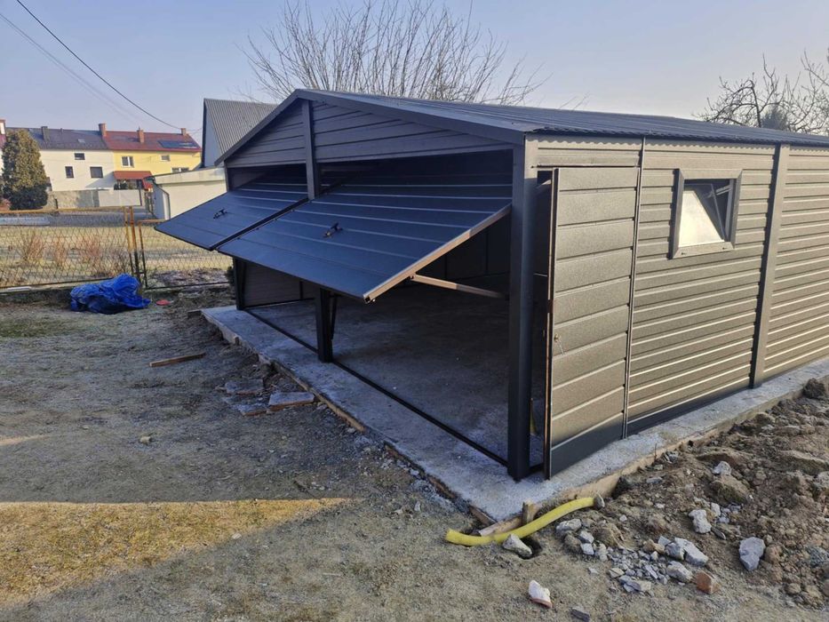 Garaz blaszany garaż blaszak garaże blaszane 6x6 7x5 6x6 7x6 5x7 9x6