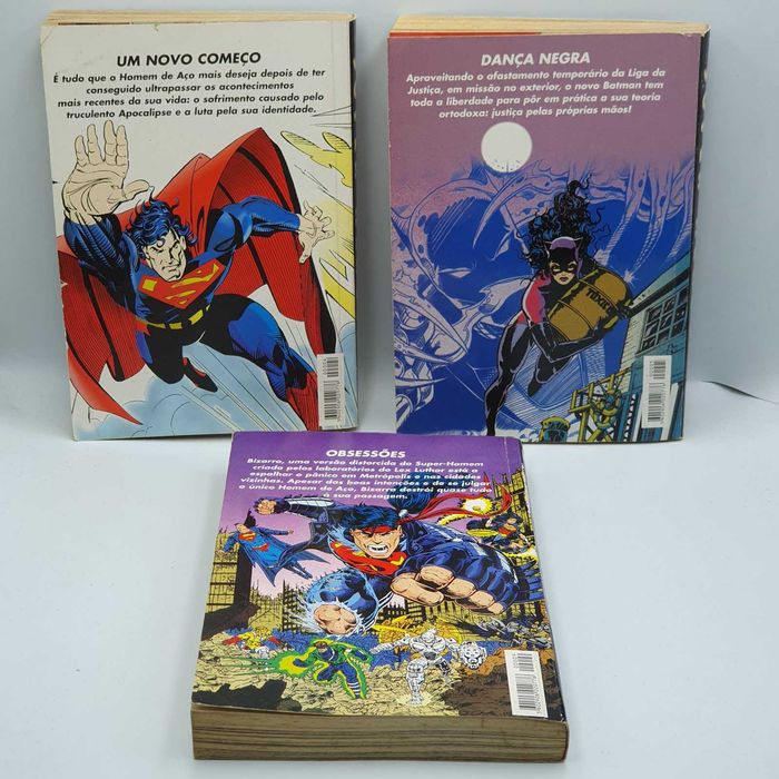 Lote BD - Super Homem e Batman - Ref. PINF