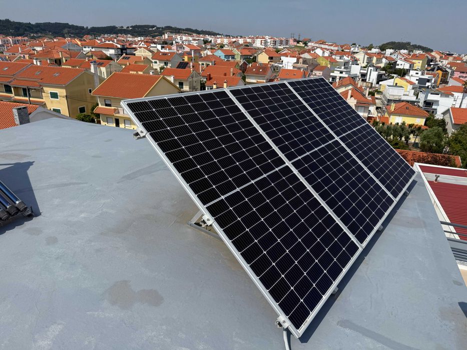 3 Módulos Fotovoltaico Canadian Solar 295W com Micro-inversor APS 1200W monofasico