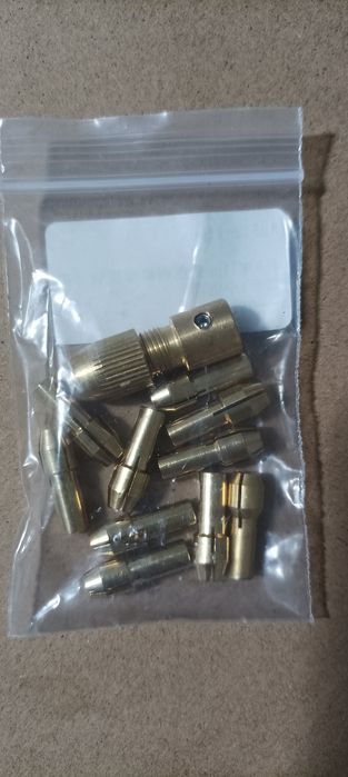 Conjunto de 11 peças mandris/brocas