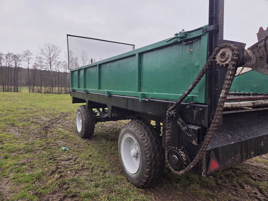 Rozrzutnik obornika 2 osiowy czarna białostocka