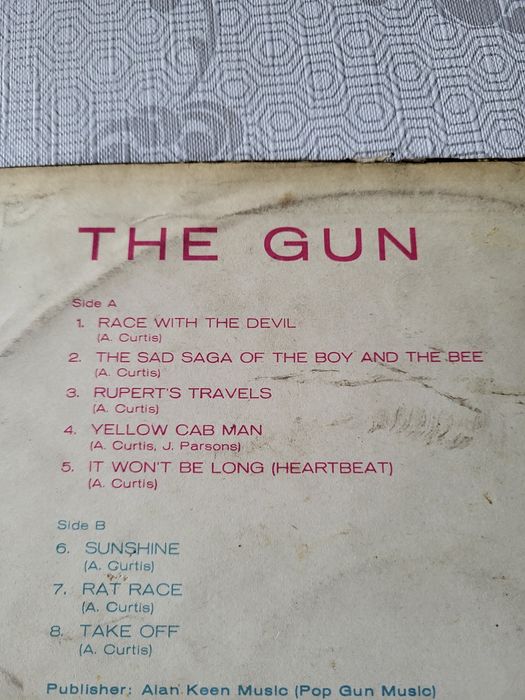 The GUN płyta winylowa