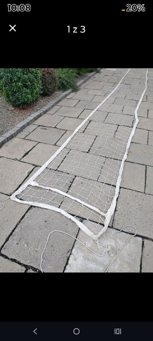 siatka do tenisa lub siatkówki