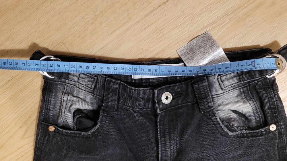 Jeansy dziewczęce Bershka 10-12 lat