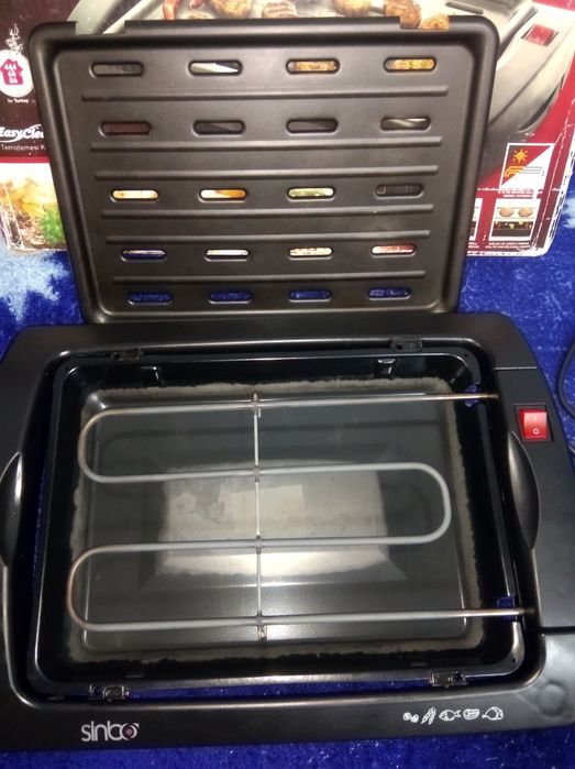 BBQ Гриль Єлектро 2кВт + Поверхня + Решітка