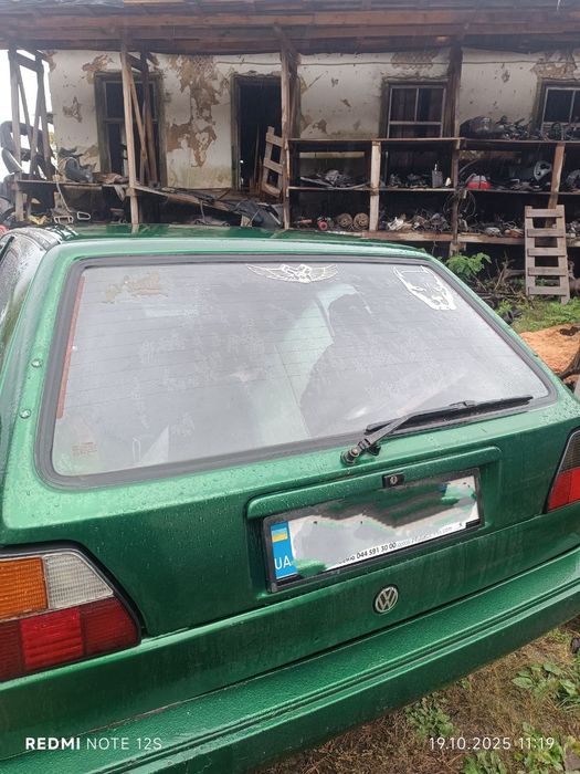 Задня ляда Volkswagen Golf 2 кришка багажника Фольксваген гольф всборі