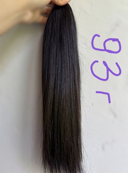 Натуральне волосся для нарощування.