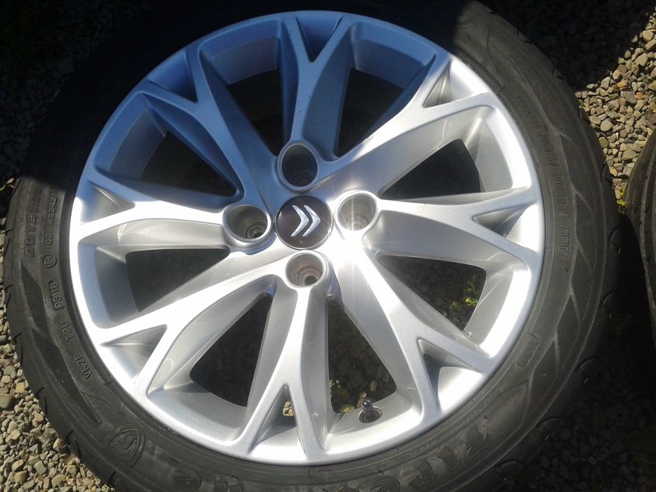 oryginalne r17 4x108 17cali kola 205 50 citroen c4 picasso berlingo 308 peugeot 2008 partner 3008 mielec c3 ds4 208 ds3 firestone lato letnie 307