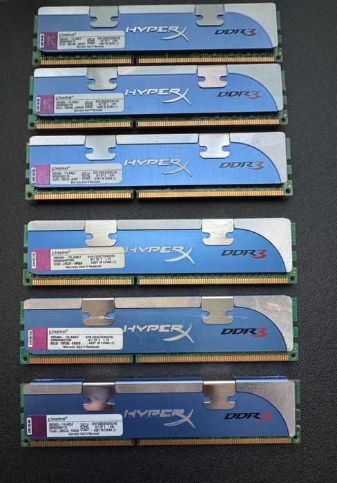 Память Kingston HyperX Fury ddr3(1333-1866) Mhz