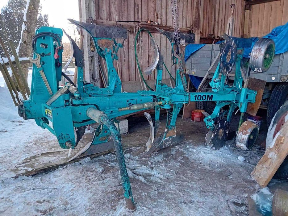 Плуг оборотний Eberhardt 3 корпусний як Lemken Europal 5 на кукурудзу