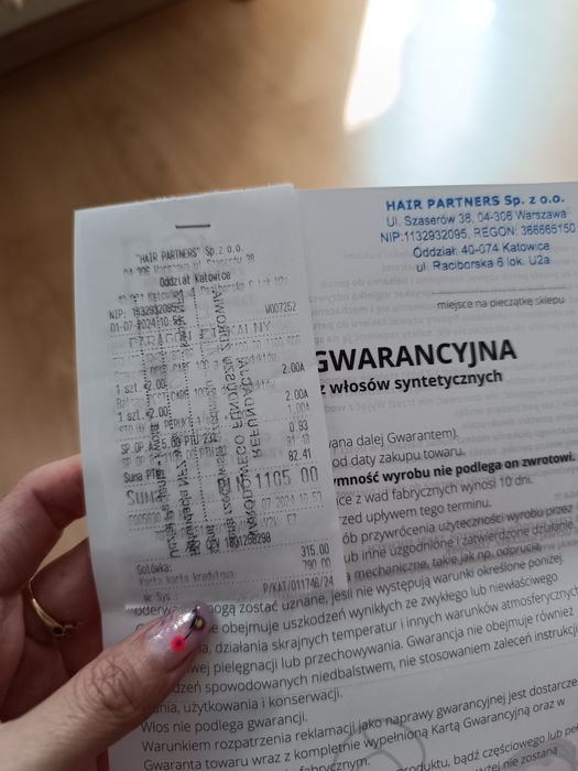 Peruka syntetyczna blond Rokoko