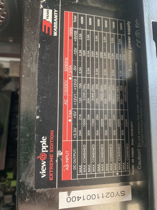 Игровой комьютер. Системный блок.