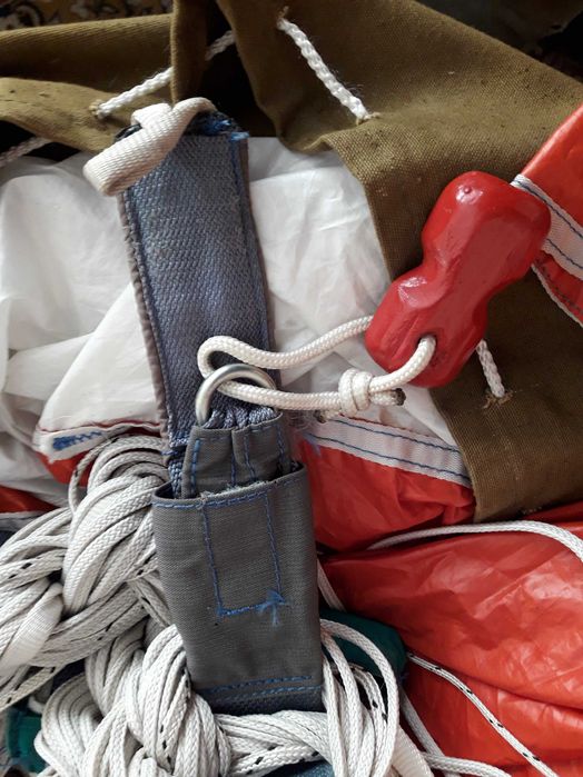 spadochron SW-5 z uprzężą parasail