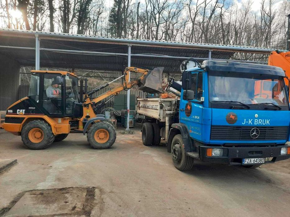 prace ziemne, wyburzenia i rozbiórki itp
