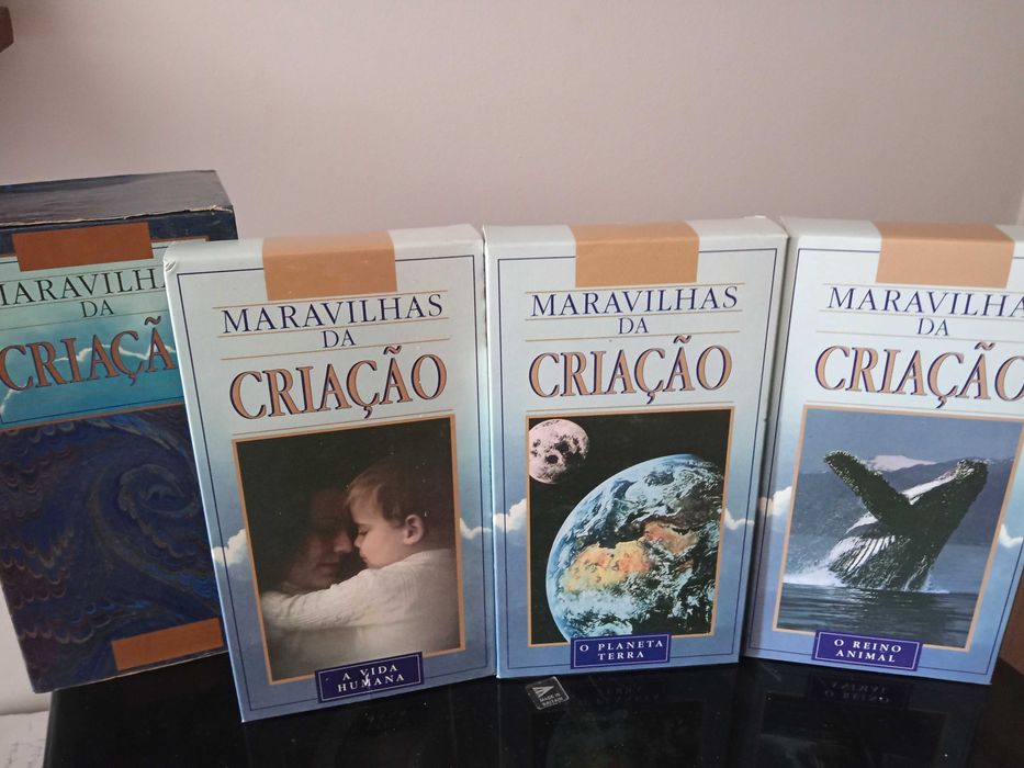 Maravilhas da Criação - 3 cassetes VHS