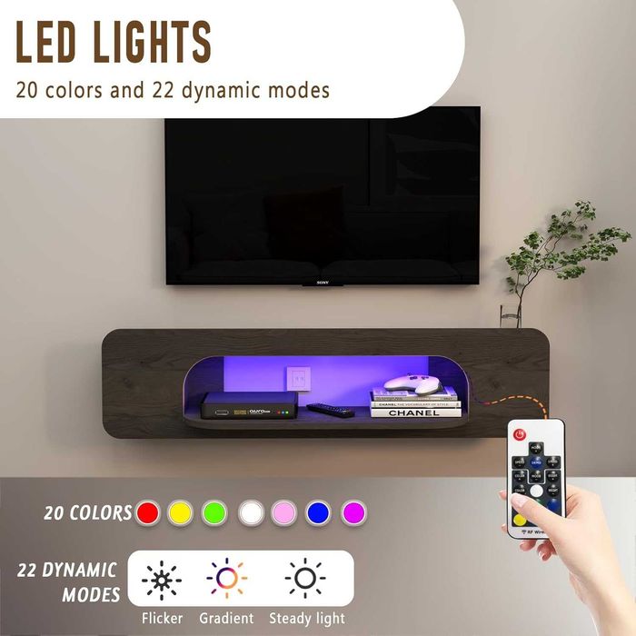 Nowa szafka pod telewizor / szafka RTV / LED / wisząca / 180cm / R272!