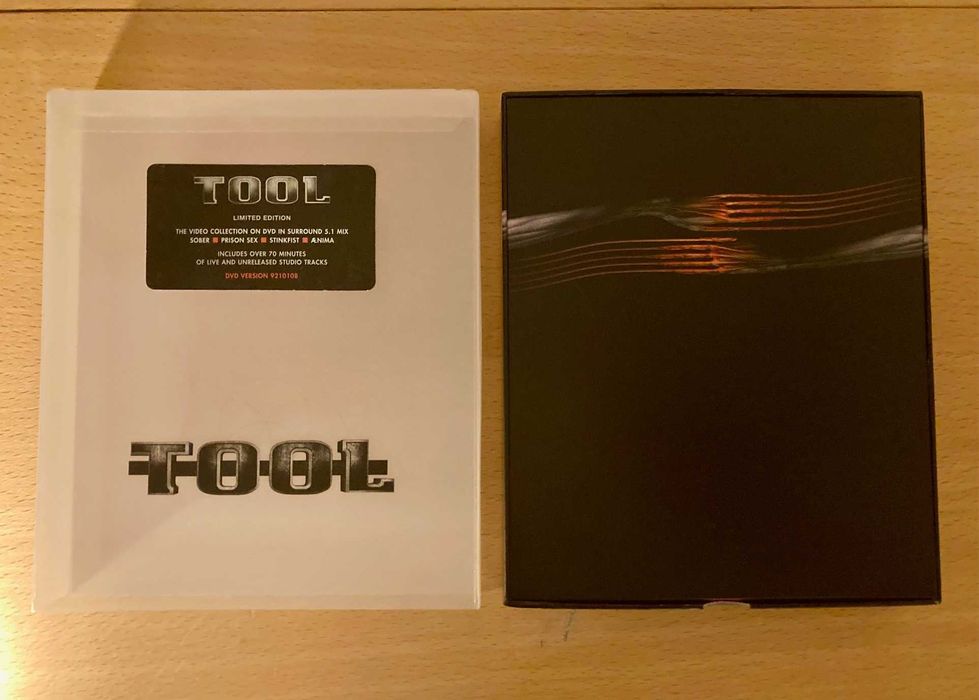 Tool - Salival - Box Set edição Limitada - CD+DVD - condição