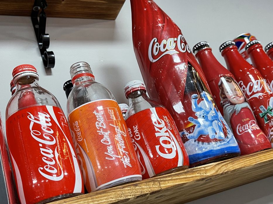 Coca-Cola garrafas colecionáveis