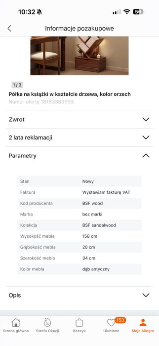 Regal na ksiazki