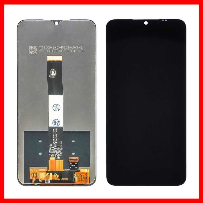 Дисплей для Xiaomi Redmi 9A  9C з чорним тачскріном