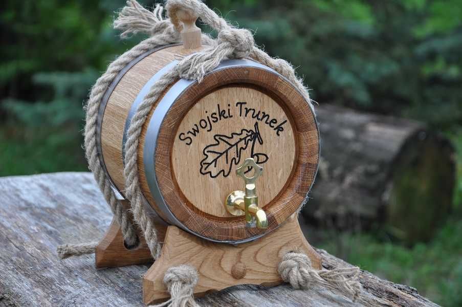 Beczka Dębowa 3L 4L 5L 10L 15L 20L Na bimber Whisky Opalanie Grawer