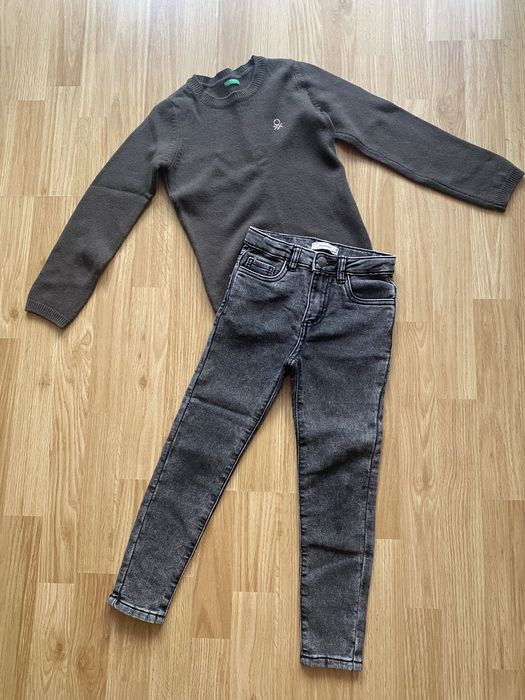 United Colors of Benetton джемпер и джинсы Reserved на ребенка