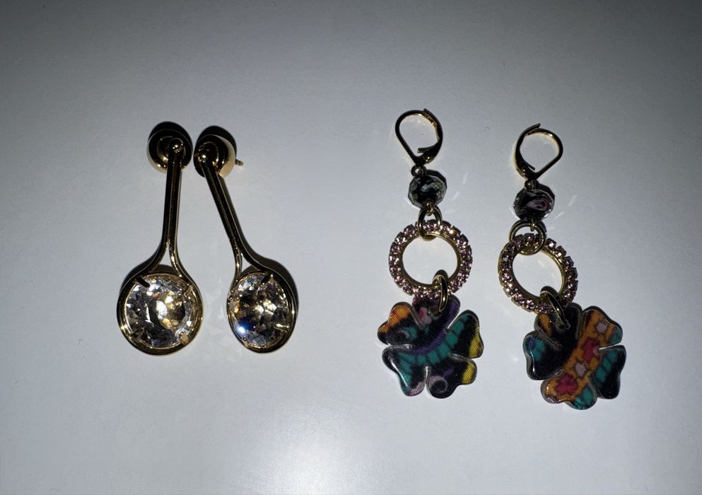 Сережки JW Anderson, Etro, оригінал